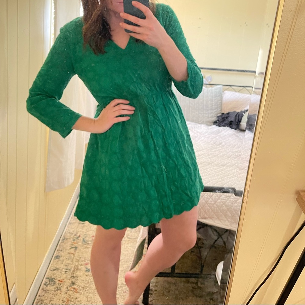 Eyelet dress